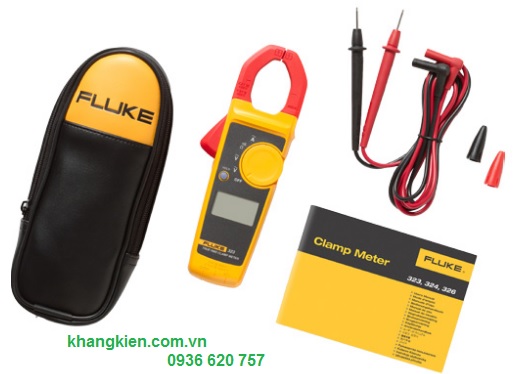 Ampe kìm số điện tử AC ampe Fluke 323 3 Ampe kìm số điện tử AC ampe Fluke 323