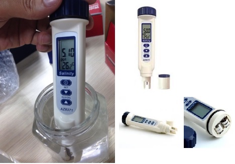 Bút đo độ mặn AZ8371 3 Bút đo độ mặn AZ8371 - khangkien.com.vn - 0936620757