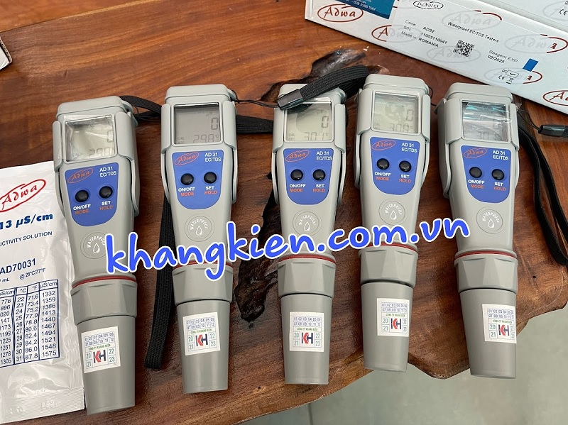 Bút đo độ dẫn điện EC TDS và nhiệt độ AD31 Bút đo độ dẫn điện EC TDS và nhiệt độ AD31