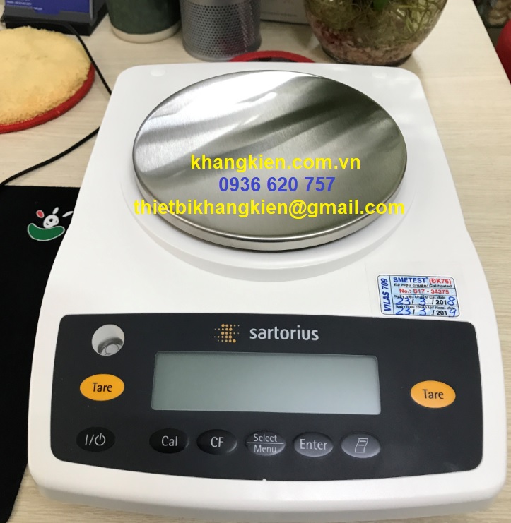 can dien tu 820g 2 so le sartorius entris 822 1s