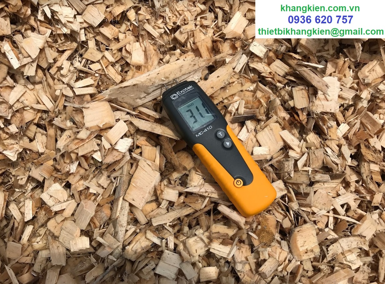 Máy đo độ ẩm gổ dạng kim Exotek MC-410 - khangkien.com.vn - 0936 620 757