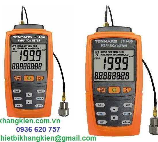 Máy đo độ rung cầm tay Tenmars ST-140D - thietbikhangkien@gmail.com - 0936 620 757