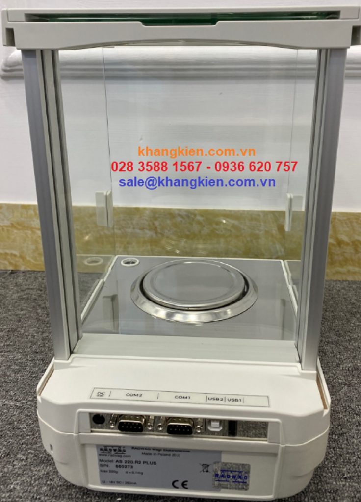 So sánh cân AS 220.R2 Plus được sử dụng rộng rãi - mặt sau cân So sánh cân AS 220.R2 Plus được sử dụng rộng rãi - mặt sau cân