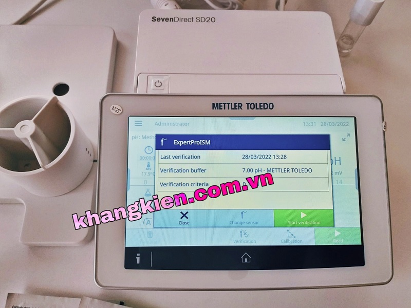 Máy đo pH để bàn Mettler Toledo SevenDirect SD20 Máy đo pH để bàn Mettler Toledo SevenDirect SD20