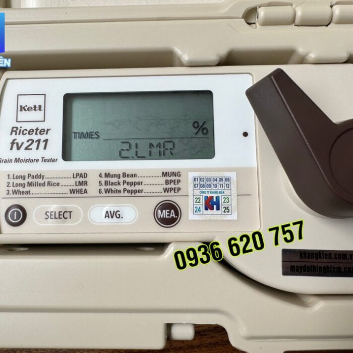 Cách sử dụng và ưu điểm của máy đo độ ẩm gạo Kett fv211