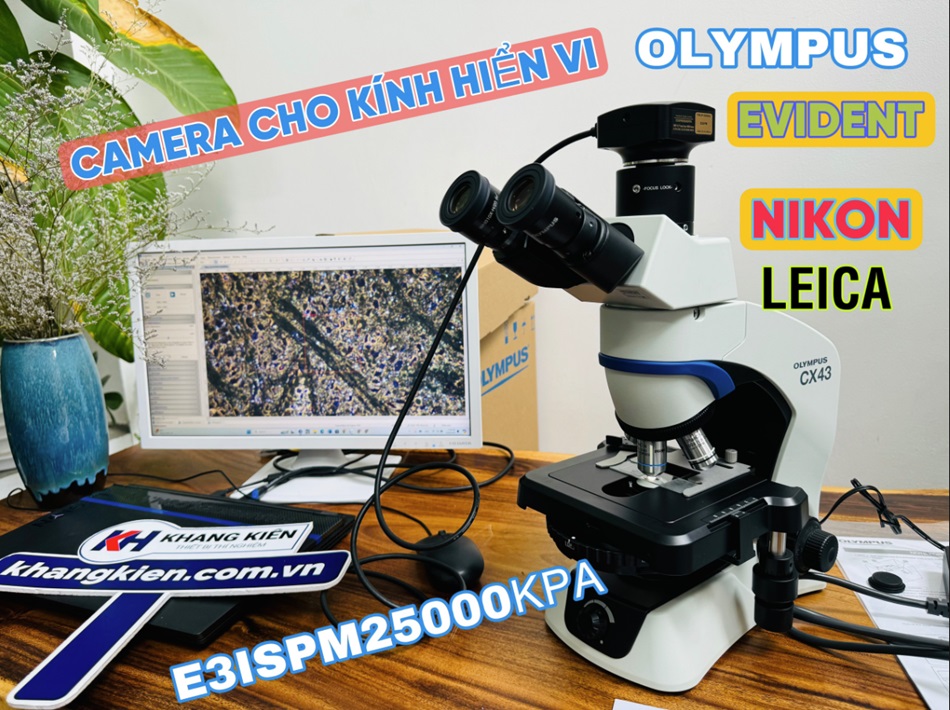 Camera Kính Hiển Vi E3ISPM25000ΚΡΑ Chất Lượng Cao Camera Kính Hiển Vi E3ISPM25000ΚΡΑ Chất Lượng Cao
