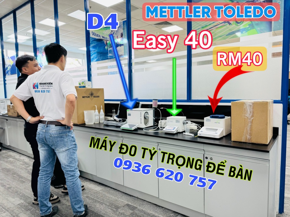 Khang Kiên đại lý chính thức phân phối máy đo tỷ trọng để bàn EasyPlus, Easy D30, Easy D40 Khang Kiên đại lý chính thức phân phối máy đo tỷ trọng để bàn EasyPlus, Easy D30, Easy D40