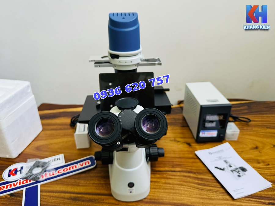 Kính hiển vi soi ngược huỳnh quang Euromex OX.2453-PLPHF Kính hiển vi soi ngược huỳnh quang Euromex OX.2453-PLPHF