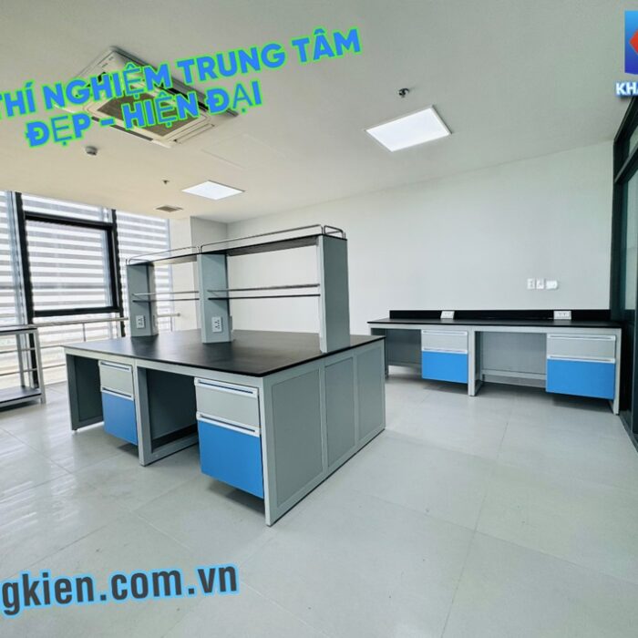 Các loại bàn thí nghiệm trung tâm phổ biến