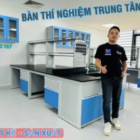 Bàn thí nghiệm trung tâm 2 Vai trò quan trọng trong quá trình nghiên cứu và phân tích nội thất phòng thí nghiệm
