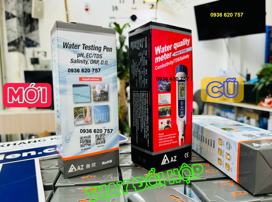 Đánh giá ứng dụng bút đo độ mặn AZ8371 Đánh giá ứng dụng bút đo độ mặn AZ8371