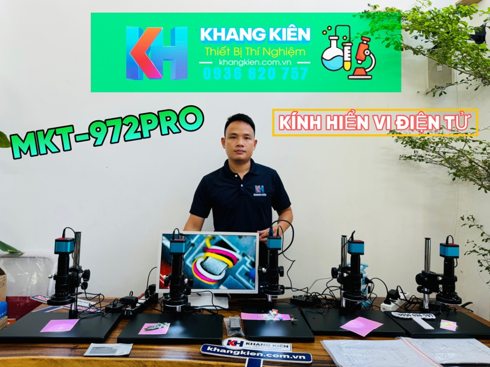 Kính hiển vi soi nổi điện tử KTECH MKT-972PRO Kính hiển vi soi nổi điện tử KTECH MKT-972PRO