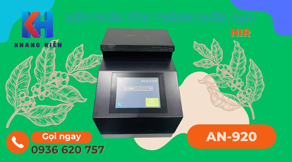 Máy phân tích AN-920 của Kett có nhiều tính năng ưu việt Máy phân tích AN-920 của Kett có nhiều tính năng ưu việt