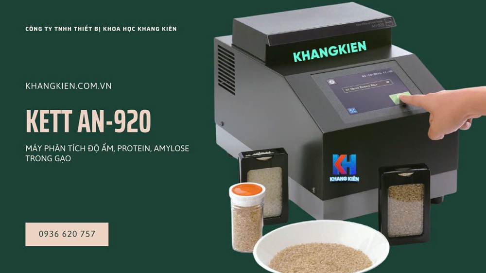 Máy phân tích thành phần gạo NIR AN-920 KETT Máy phân tích thành phần gạo NIR AN-920 KETT