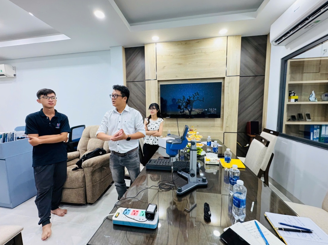 Teams Khang Kiên đã hoàn thành buổi training thiết bị hãng IKA - Tại văn phòng công ty Khang Kiên Teams Khang Kiên đã hoàn thành buổi training thiết bị hãng IKA - Tại văn phòng công ty Khang Kiên