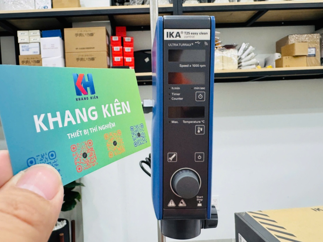 Thông số kỹ thuật của Máy đồng hóa Ika T25 easy clean control Thông số kỹ thuật của Máy đồng hóa Ika T25 easy clean control